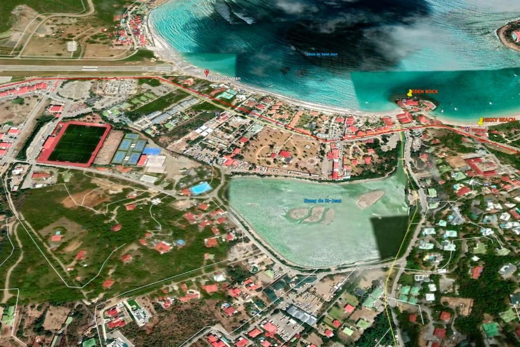 Central Palm St. Barthelemy Eksteriør bilde