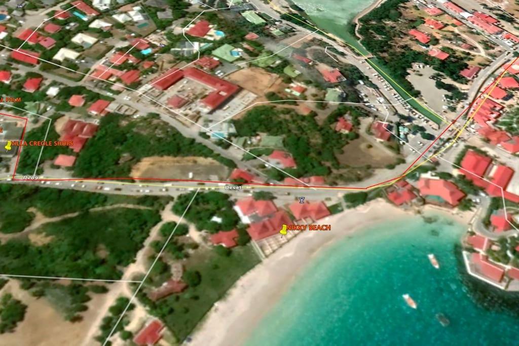 Central Palm St. Barthelemy Eksteriør bilde